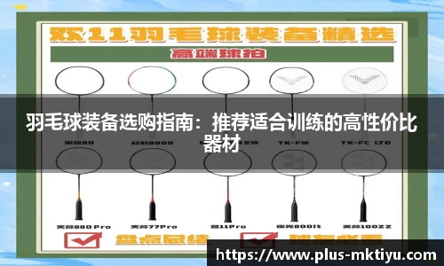 羽毛球装备选购指南：推荐适合训练的高性价比器材